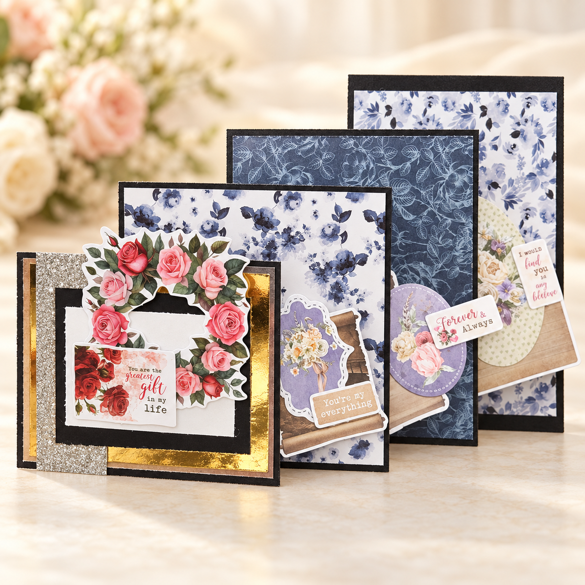 beautiful side pop out card Busy mama 4