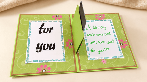 a gift for you, gift card holder card Busy mama 4