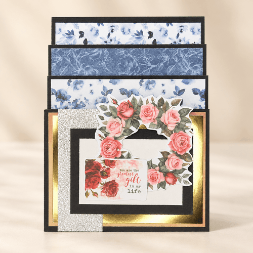 beautiful side pop out card Busy mama 4