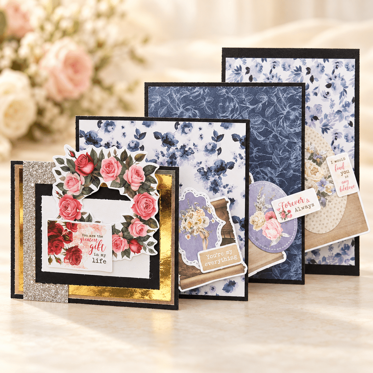beautiful side pop out card Busy mama 4
