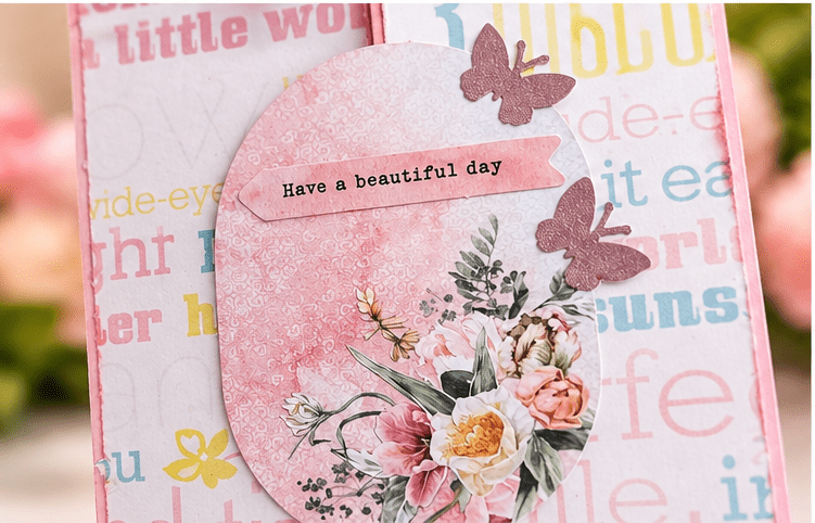 Handmade Open Bay Window “Have a Beautiful Day” Card – 3D Sending Hugs Greeting Card Busy mama 4