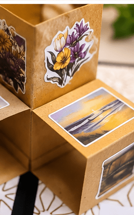 Handmade Pop-Up Box Thinking of You Card – Unique 3D Keepsake Greeting Card Busy mama 4
