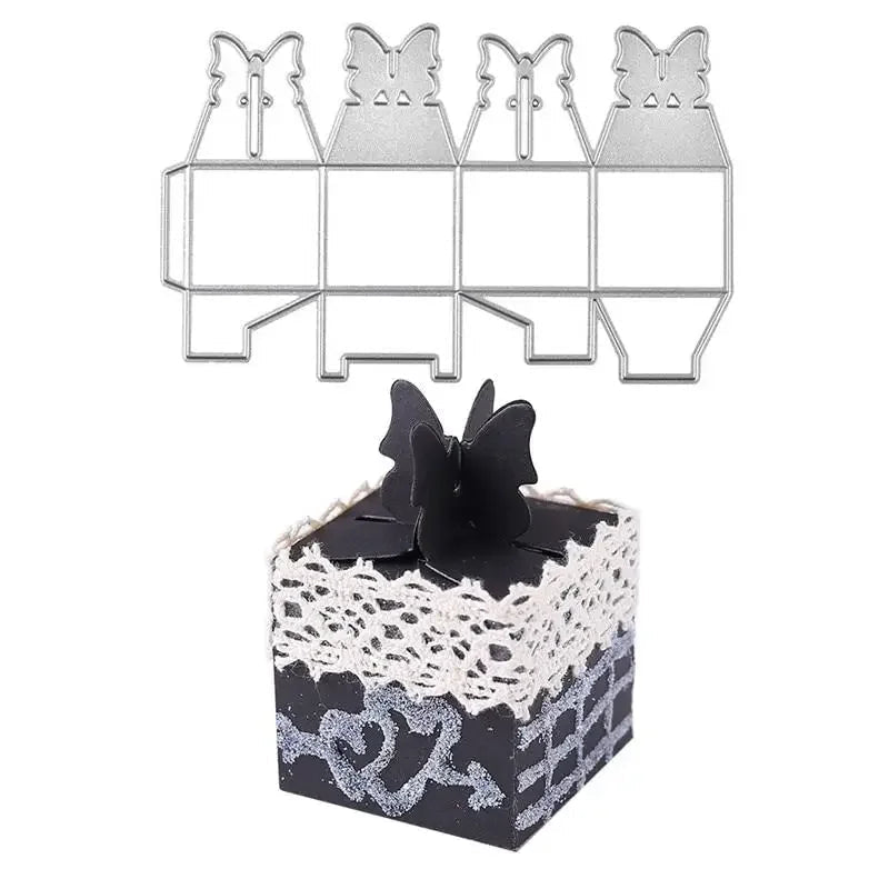 Kokorosa Gift Box Metal Cutting Dies Scrapbooking  for Card Making DIY Embossing Cuts Stencil Craft New Busy mama 4